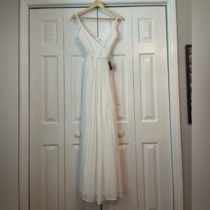 Whit Maxi Wrap Dress - New with Tags! Never Worn!